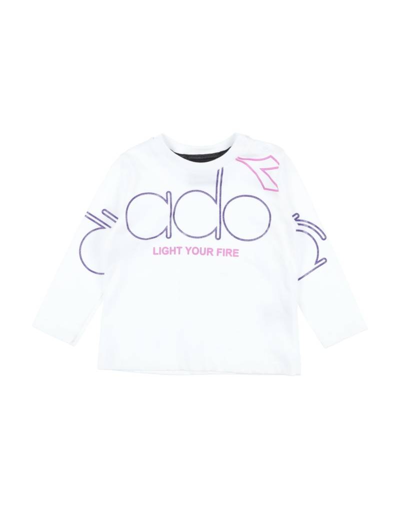 DIADORA T-shirts Kinder Weiß von DIADORA