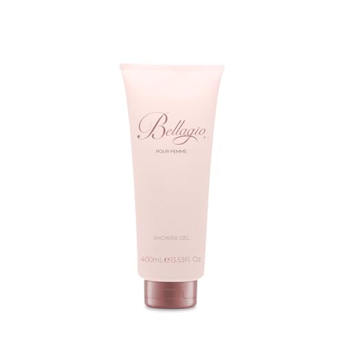 BELLAGIO Duschgel für Damen, mit fruchtigem und moschusartigem Duft, für eine weichere und duftendere Haut, hergestellt in Italien, 400 ml von DIAMOND INTERNATIONAL