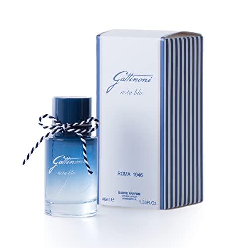 GATTINONI | Note Blu Eau de Parfum - Damenduft mit fruchtigem Duft, Zitrusfrucht und Blume, Duft für Damen mit sommerlichen fruchtigen Noten, Made in Italy, 40 ml GATTINONI | Note Blu Eau de Parfum - Damenduft mit fruchtigem Duft, Zitrusfrucht und Blume, Duft für Damen mit sommerlichen fruchtigen Noten, Made in Italy, 40 ml von DIAMOND INTERNATIONAL