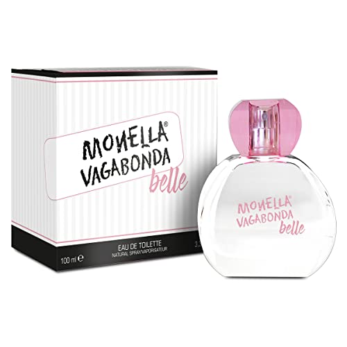 MONELLA VAGABONDA | Belle Eau de Toilette Damen-Parfüm mit blumigem Duft, fruchtig, Duft für Damen mit blühenden Noten, holzig und moschiert, hergestellt in Italien, 100 ml MONELLA VAGABONDA | Belle Eau de Toilette Damen-Parfüm mit blumigem Duft, fruchtig, Duft für Damen mit blühenden Noten, holzig und moschiert, hergestellt in Italien, 100 ml von DIAMOND INTERNATIONAL