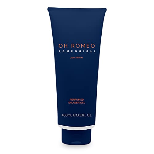 ROMEO GIGLI | Damen-Duschgel 400 ml, mit bernsteinfarbenem und holzigem Duft, mit weicher und sensorischer Textur, hergestellt in Italien von DIAMOND INTERNATIONAL