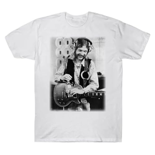 DIAMOND WHEEL Duane Allman Funny Rare Men White L von DIAMOND WHEEL