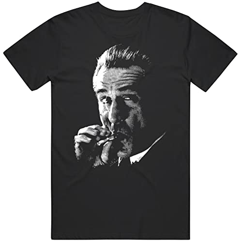 DIAMOND WHEEL Goodfellas Robert De NIRO Gangster Movie Fan V2 T Shirt Black XL von DIAMOND WHEEL