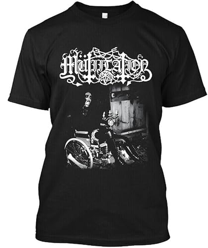 NWT Popular Mütiilation Millenium France Metal Band T-Shirt Black S von DIAMOND WHEEL