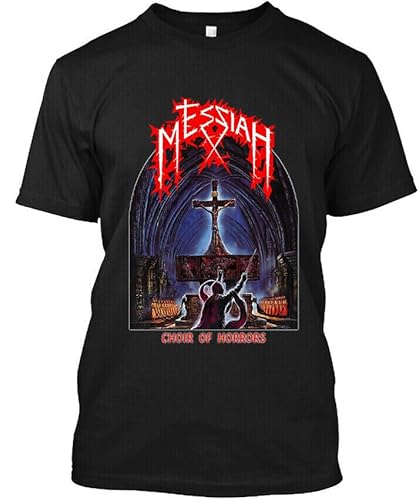 Popular Messiah Choir of Horrors Extreme Metal Band Album Logo T-Shirt Black XXL von DIAMOND WHEEL