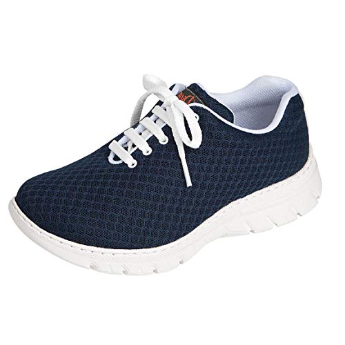 Blucher Unisex-Schuhe der Marke Dian, aus Mikrofaser, Marineblau, Calpe-58 (40 EU, Blau) von DIAN