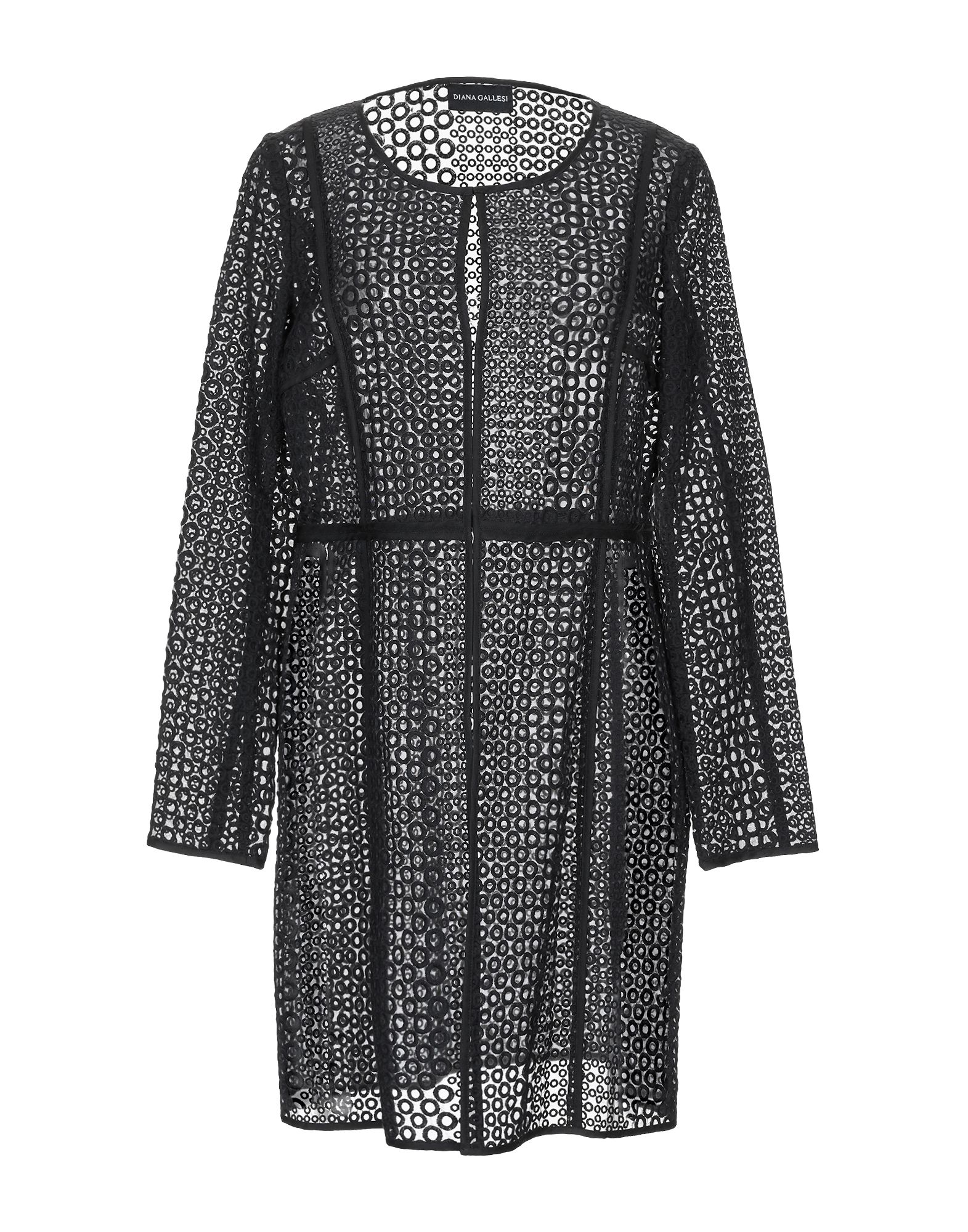 DIANA GALLESI Jacke, Mantel & Trenchcoat Damen Schwarz von DIANA GALLESI