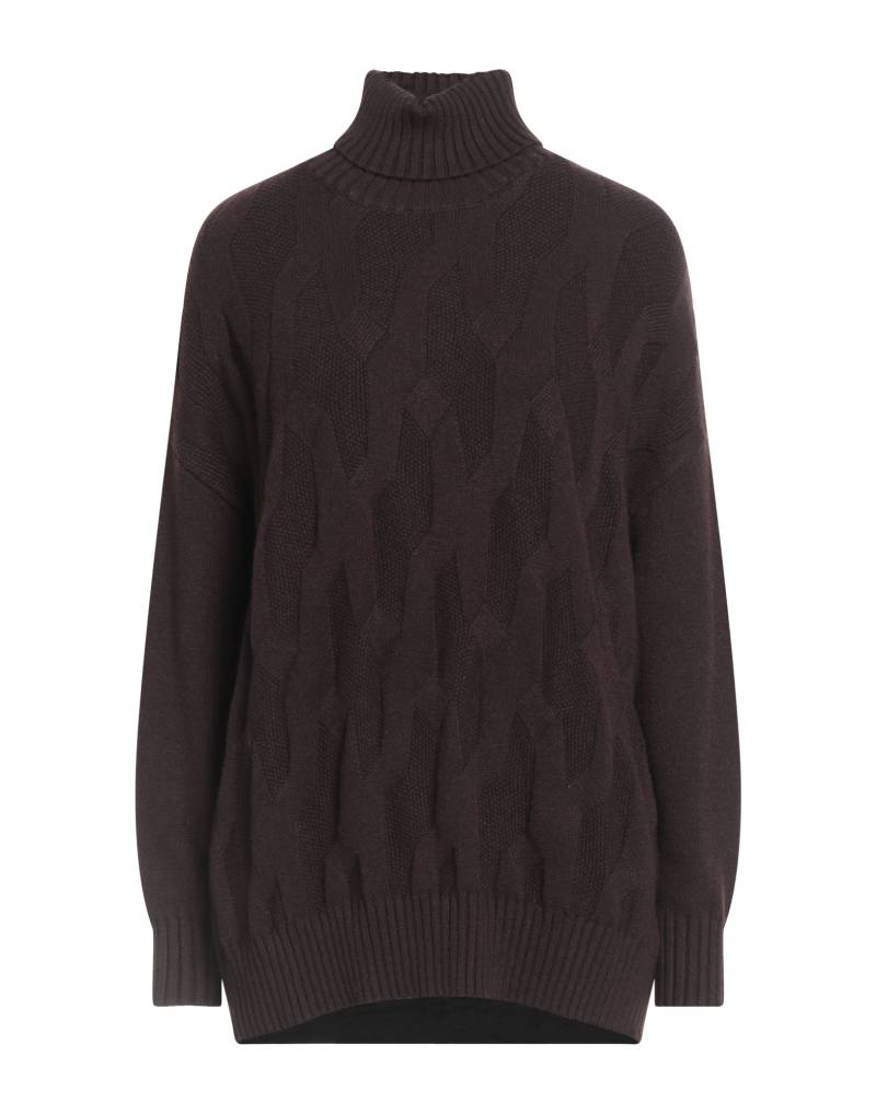 DIANA GALLESI Rollkragenpullover Damen Schokobraun von DIANA GALLESI