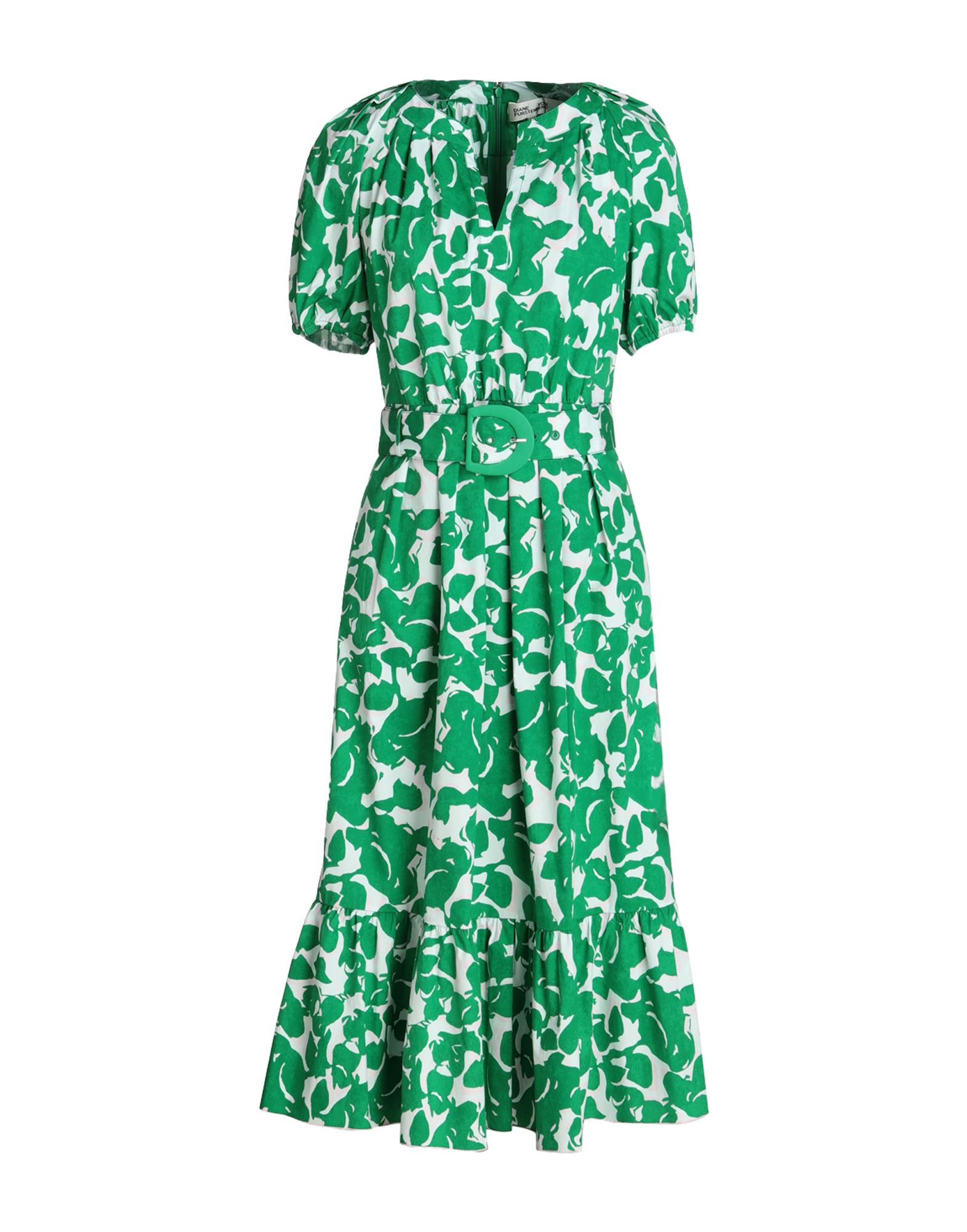 DIANE VON FURSTENBERG Midi-kleid Damen Grün von DIANE VON FURSTENBERG