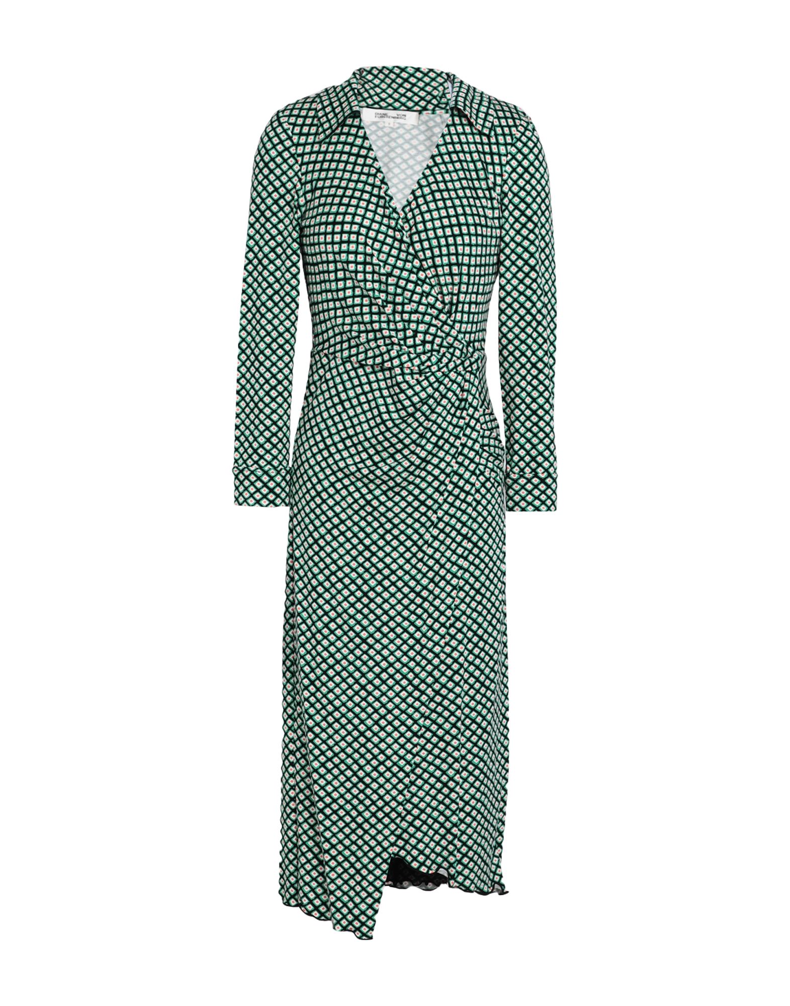 DIANE VON FURSTENBERG Midi-kleid Damen Grün von DIANE VON FURSTENBERG