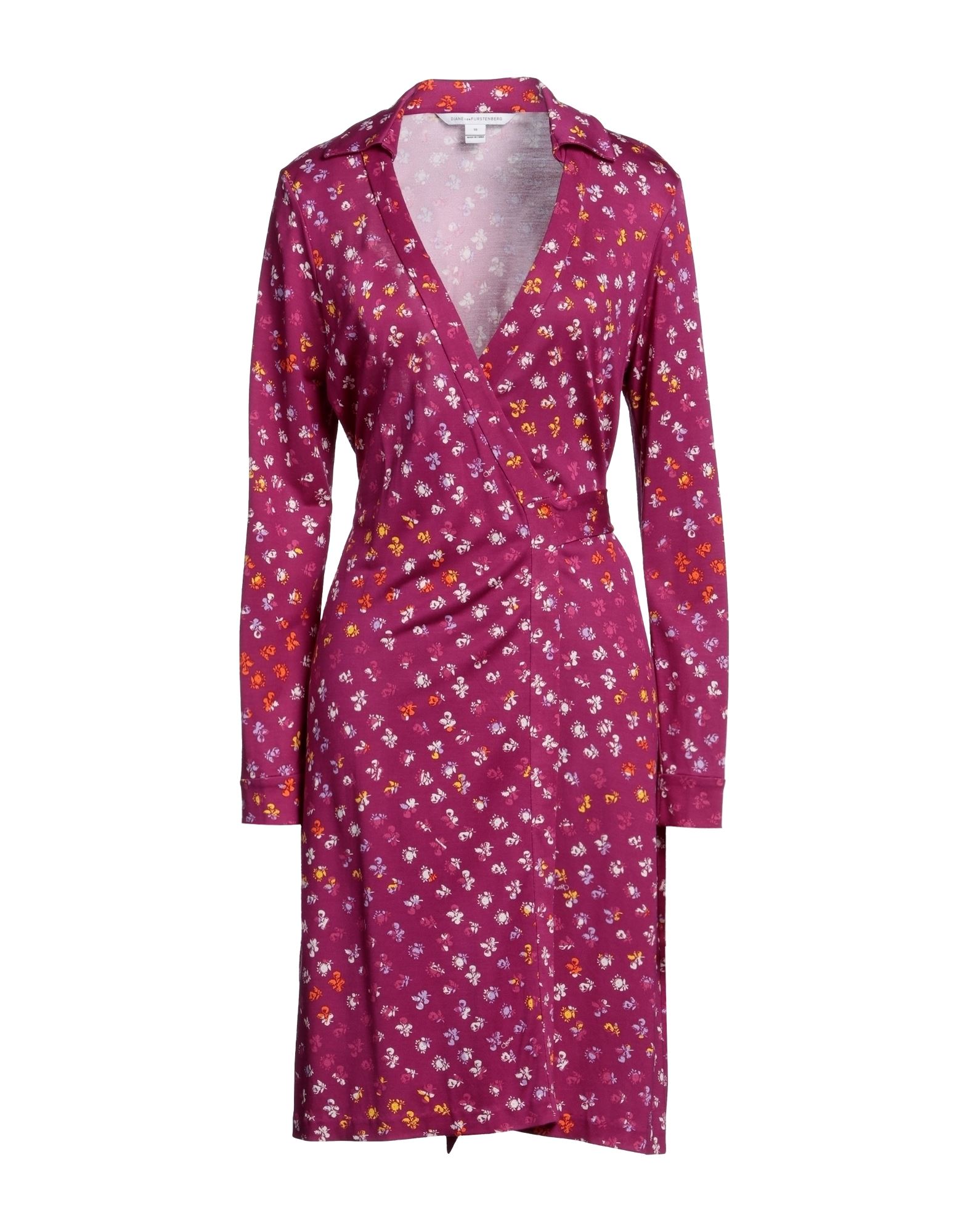 DIANE VON FURSTENBERG Midi-kleid Damen Magenta DIANE VON FURSTENBERG Midi-kleid Damen Magenta von DIANE VON FURSTENBERG