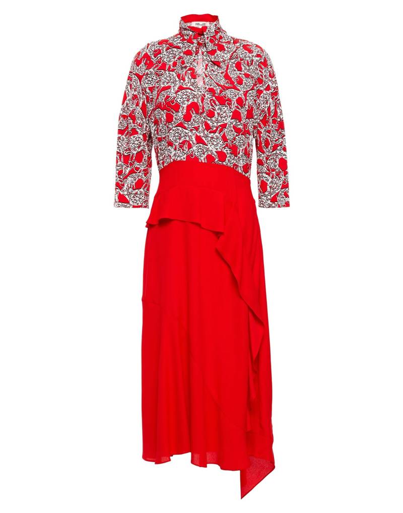 DIANE VON FURSTENBERG Midi-kleid Damen Rot von DIANE VON FURSTENBERG