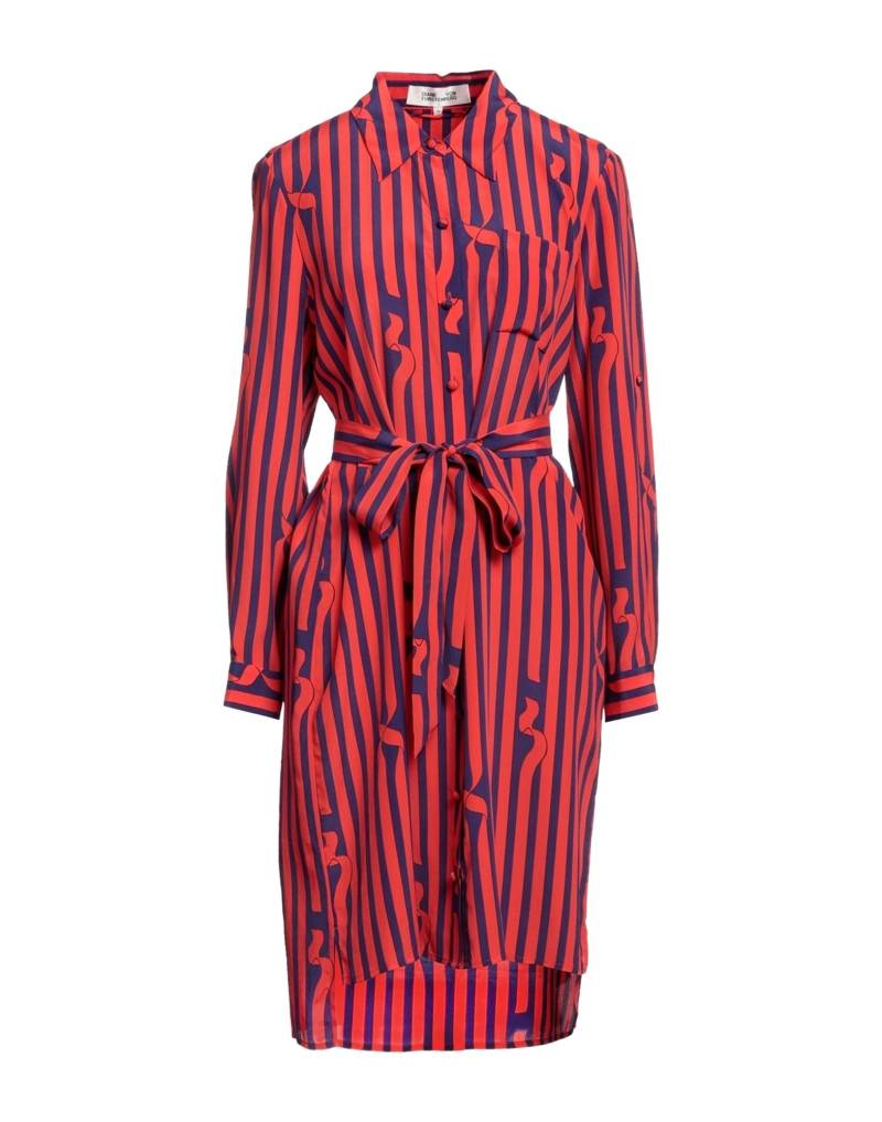 DIANE VON FURSTENBERG Midi-kleid Damen Rot von DIANE VON FURSTENBERG