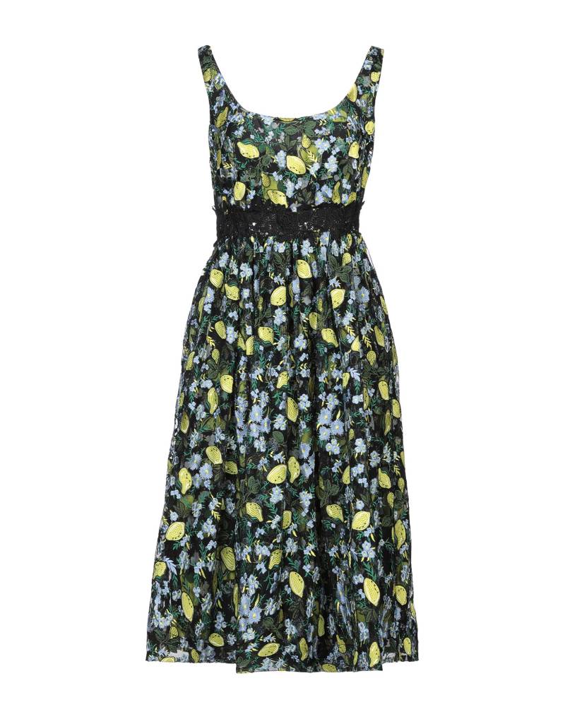 DIANE VON FURSTENBERG Midi-kleid Damen Schwarz von DIANE VON FURSTENBERG