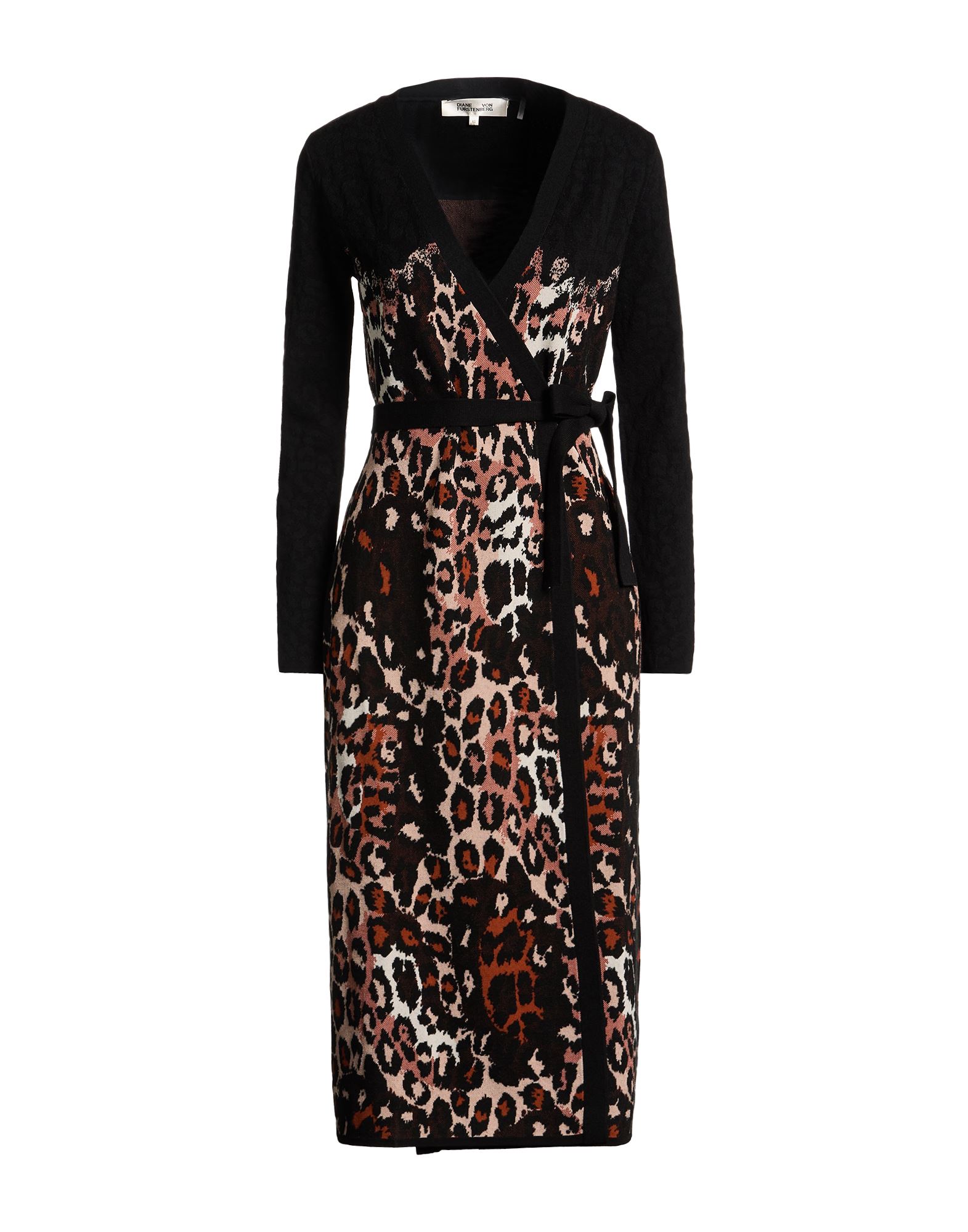 DIANE VON FURSTENBERG Midi-kleid Damen Schwarz von DIANE VON FURSTENBERG