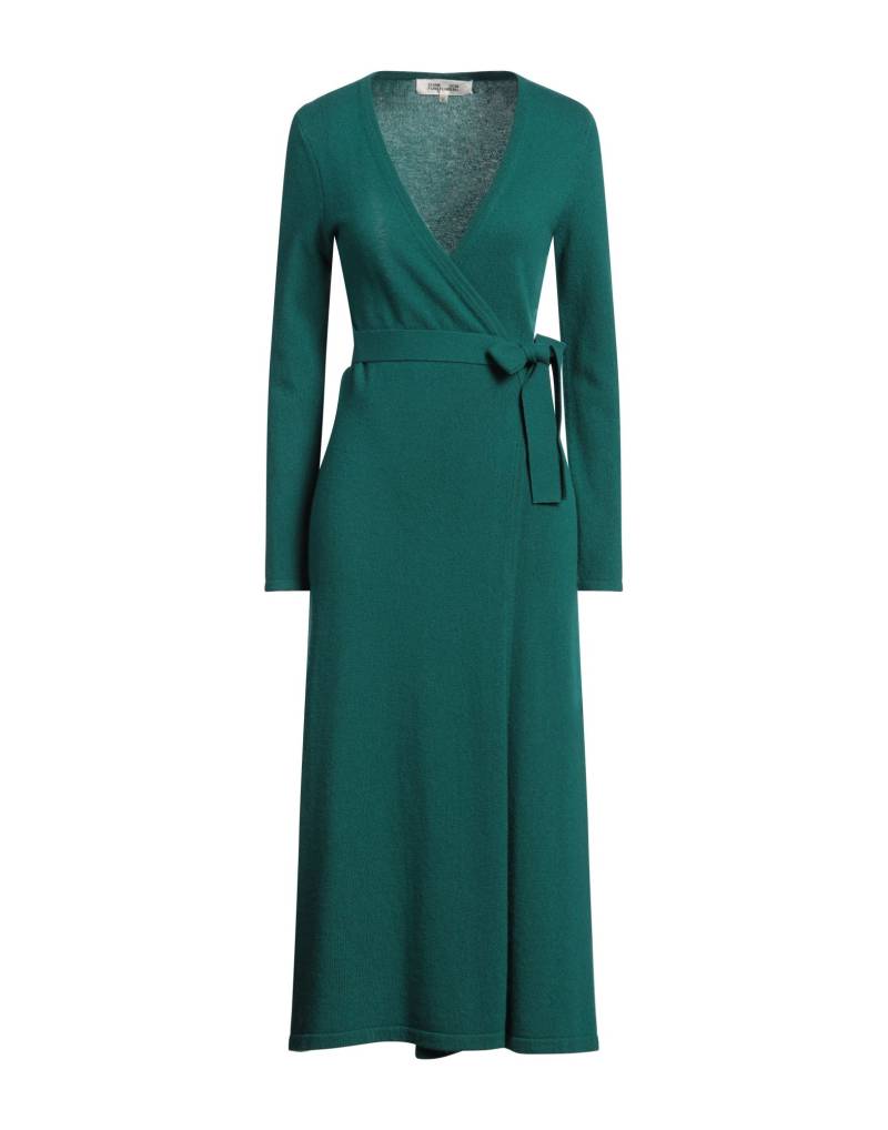 DIANE VON FURSTENBERG Midi-kleid Damen Smaragdgrün von DIANE VON FURSTENBERG