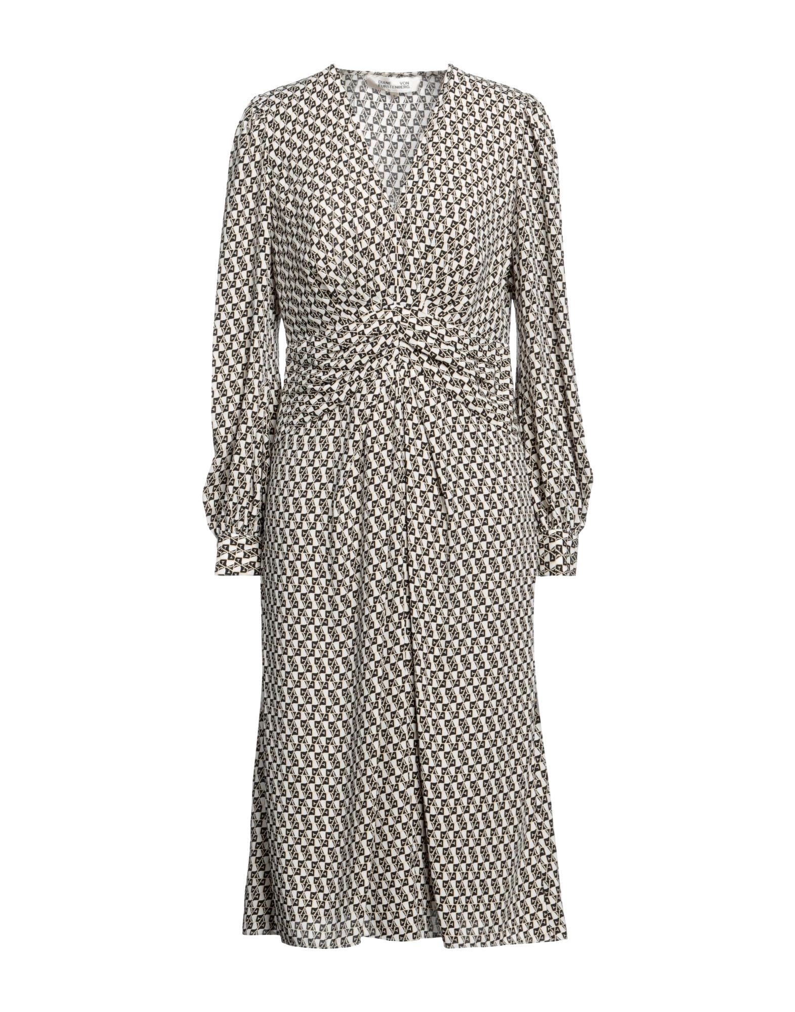 DIANE VON FURSTENBERG Midi-kleid Damen Weiß von DIANE VON FURSTENBERG