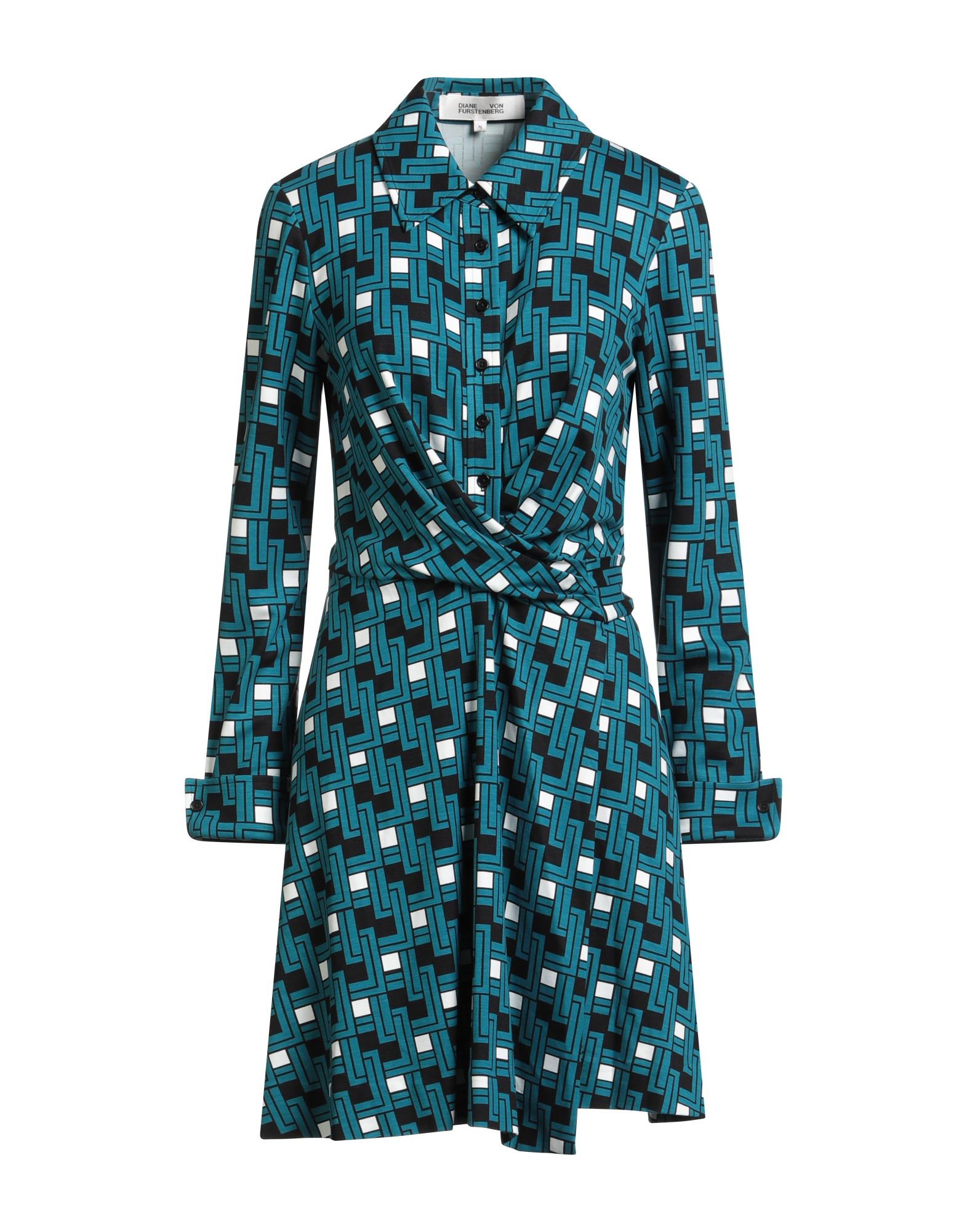 DIANE VON FURSTENBERG Mini-kleid Damen Aquamarin DIANE VON FURSTENBERG Mini-kleid Damen Aquamarin von DIANE VON FURSTENBERG