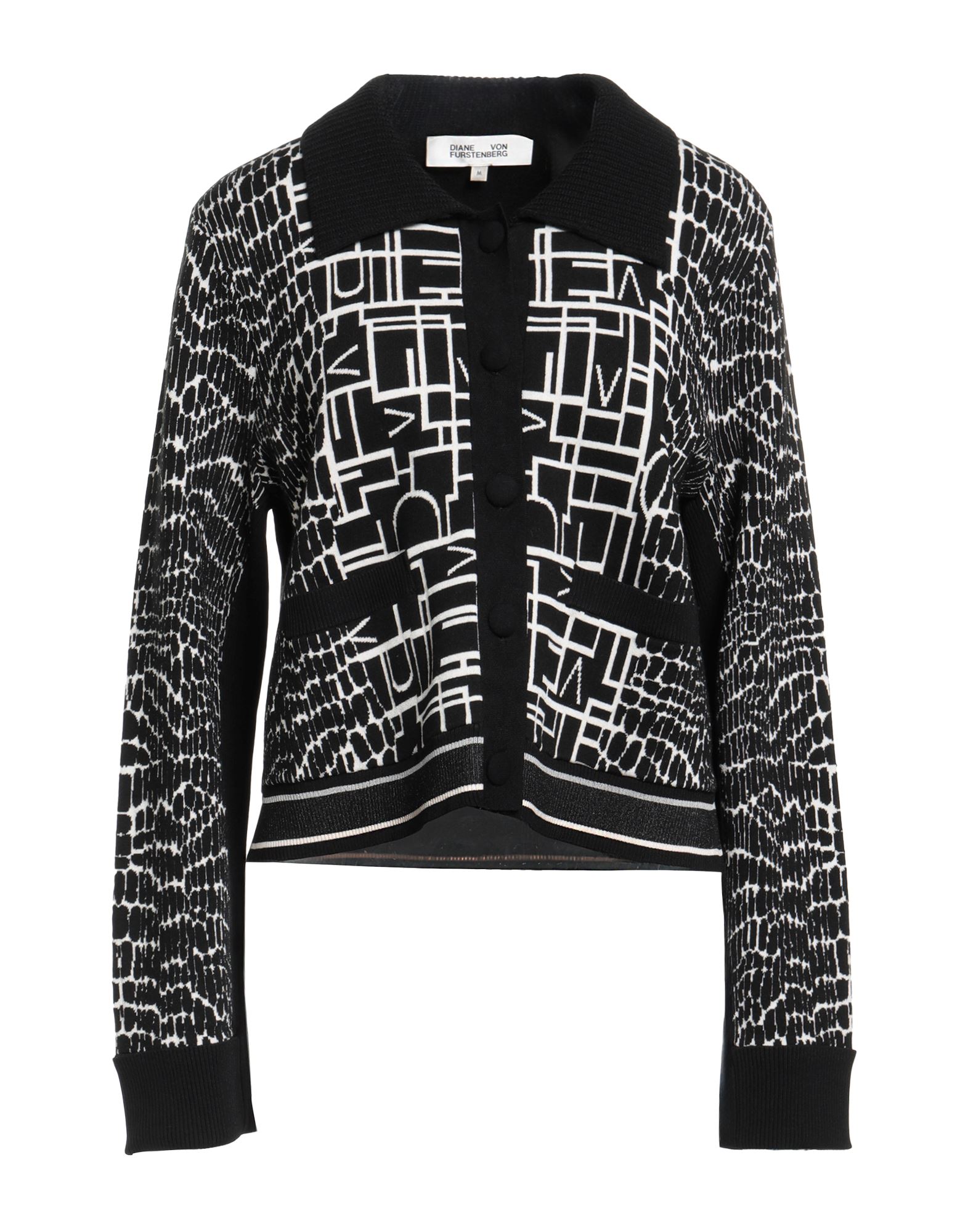 DIANE VON FURSTENBERG Strickjacke Damen Schwarz von DIANE VON FURSTENBERG