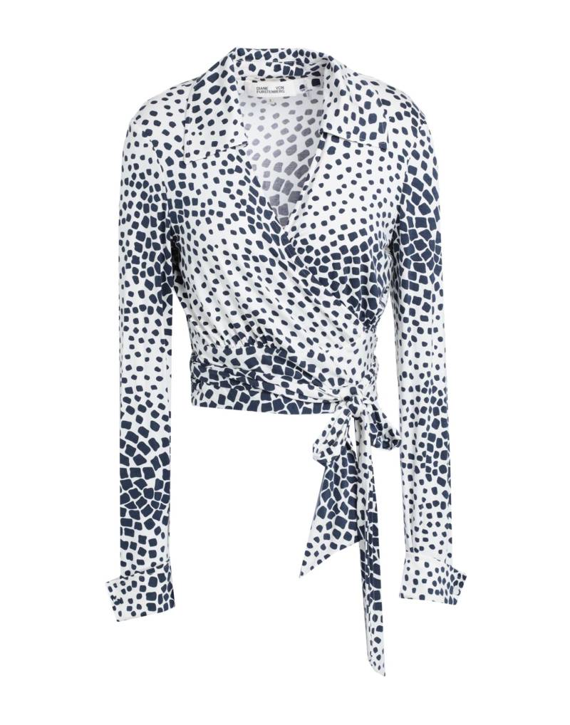 DIANE VON FURSTENBERG Wickelpullover Damen Weiß von DIANE VON FURSTENBERG