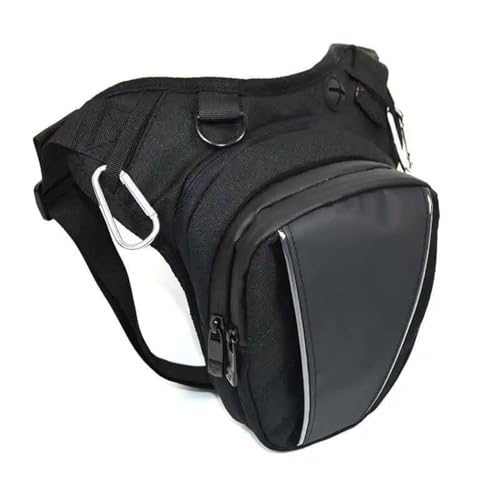 Motorbike Rear Rocker Bag wasserdichte Drop Beintasche Oberschenkel Hüfte Bum Gürtel Bein Taille Taschen Reise Tour Reiten Motorrad Fanny Pack Männer Frauen Taktische Motorcycle Side Bag (Color : Gre von DIAYES