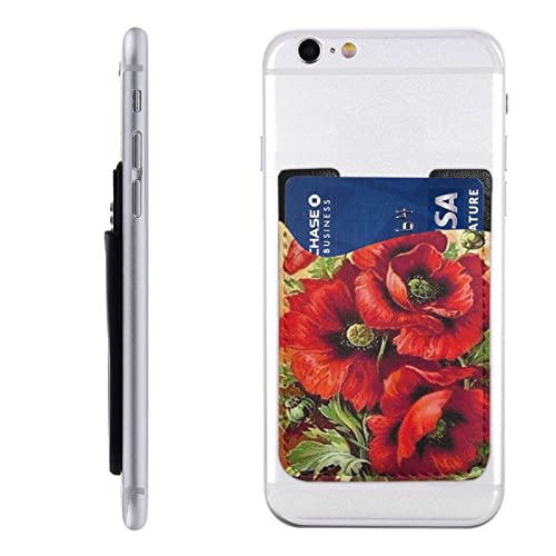 Design Name Damen Leder Kreditkartenetui PU Pickup Slot für die meisten Smartphones, Größe 61 x 88,9 cm von DICAPO