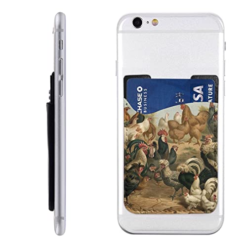 Design Name Damen Leder Kreditkartenetui PU Pickup Slot für die meisten Smartphones, Größe 61 x 88,9 cm von DICAPO