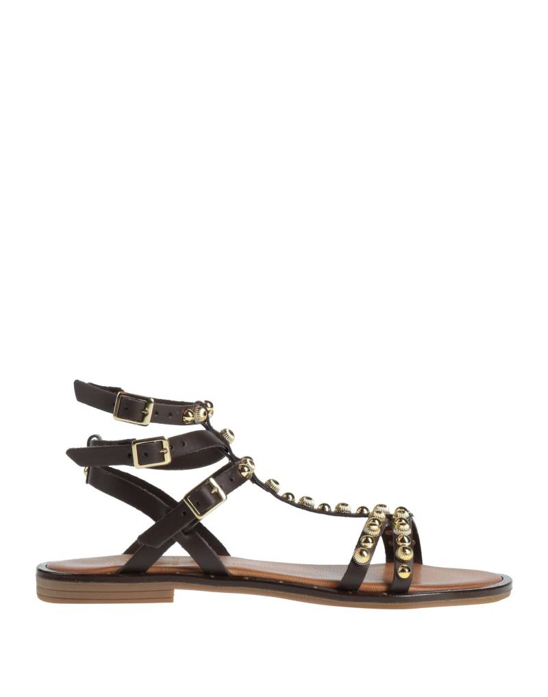 DICIOTTOPIÙ Sandale Damen Dunkelbraun von DICIOTTOPIÙ