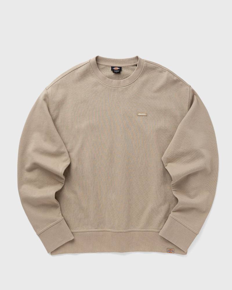 DICKIES CLANCY HEAVYWEIGHT SWEATSHIRT men Sweatshirts beige in Größe:XL von DICKIES