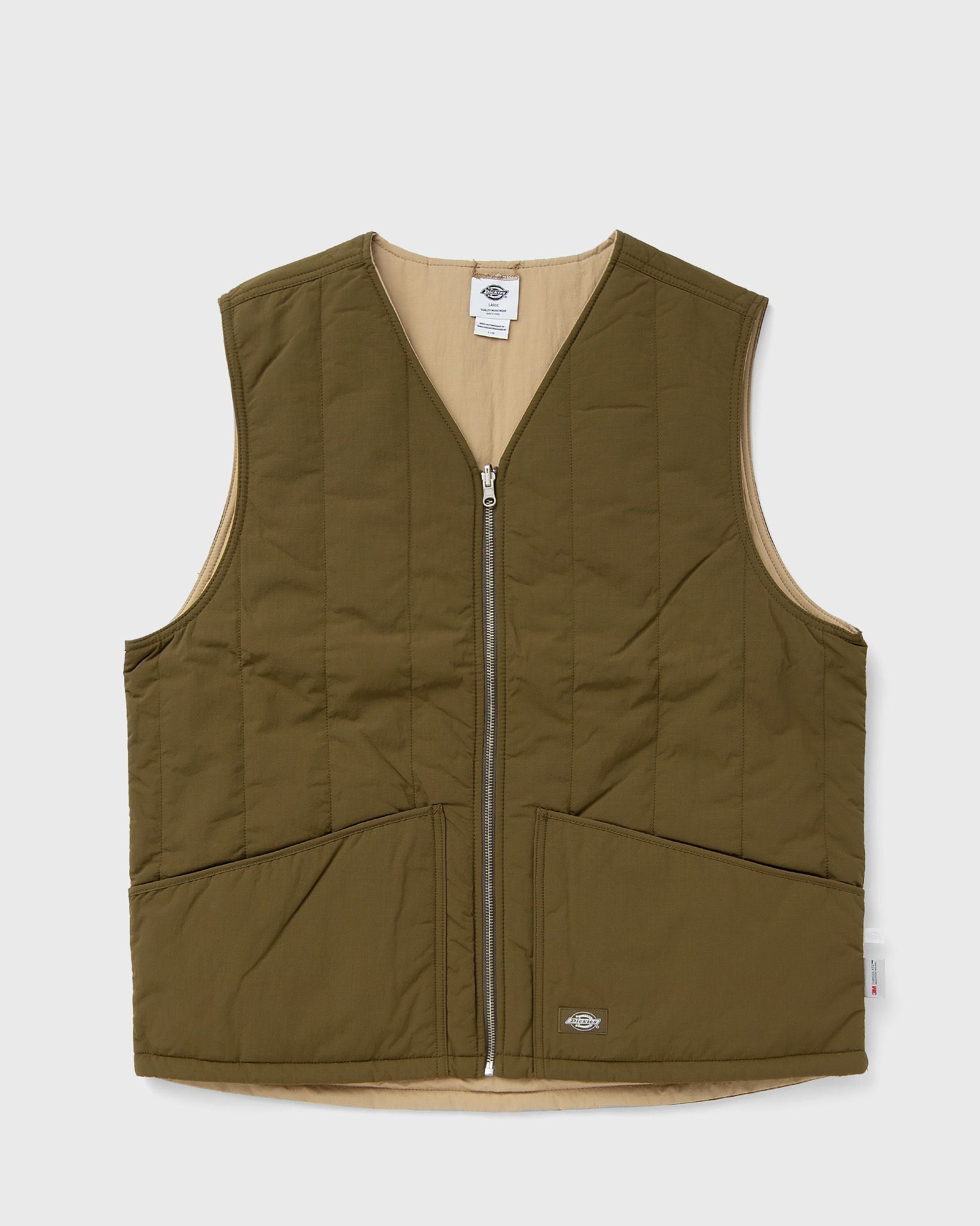 DICKIES DELIVERY VEST MILITARY men Vests brown in Größe:XL DICKIES DELIVERY VEST MILITARY men Vests brown in Größe:XL von DICKIES