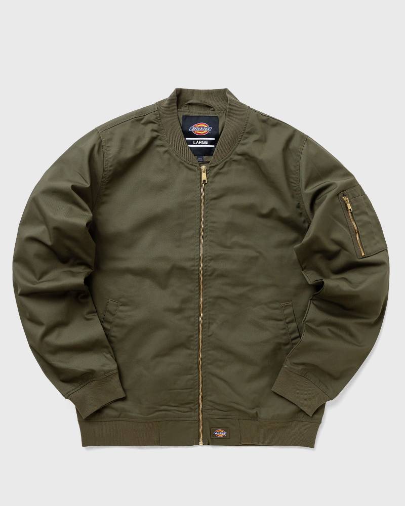 DICKIES HUGHSON JACKET men Bomber Jackets green in Größe:S von DICKIES