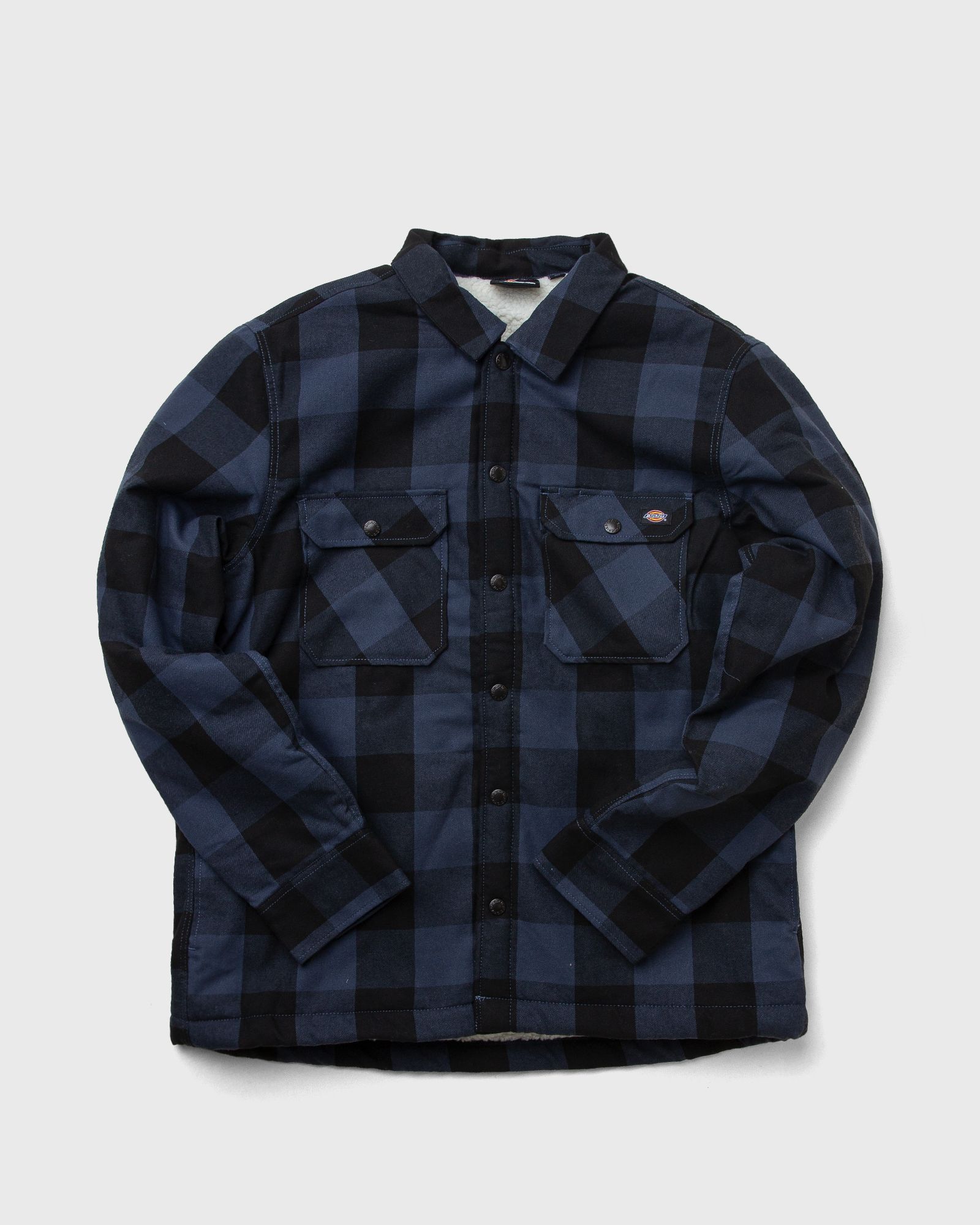 DICKIES LINED SACRAMENTO men Fleece Jackets|Longsleeves|Overshirts black|blue in Größe:M DICKIES LINED SACRAMENTO men Fleece Jackets|Longsleeves|Overshirts black|blue in Größe:M von DICKIES