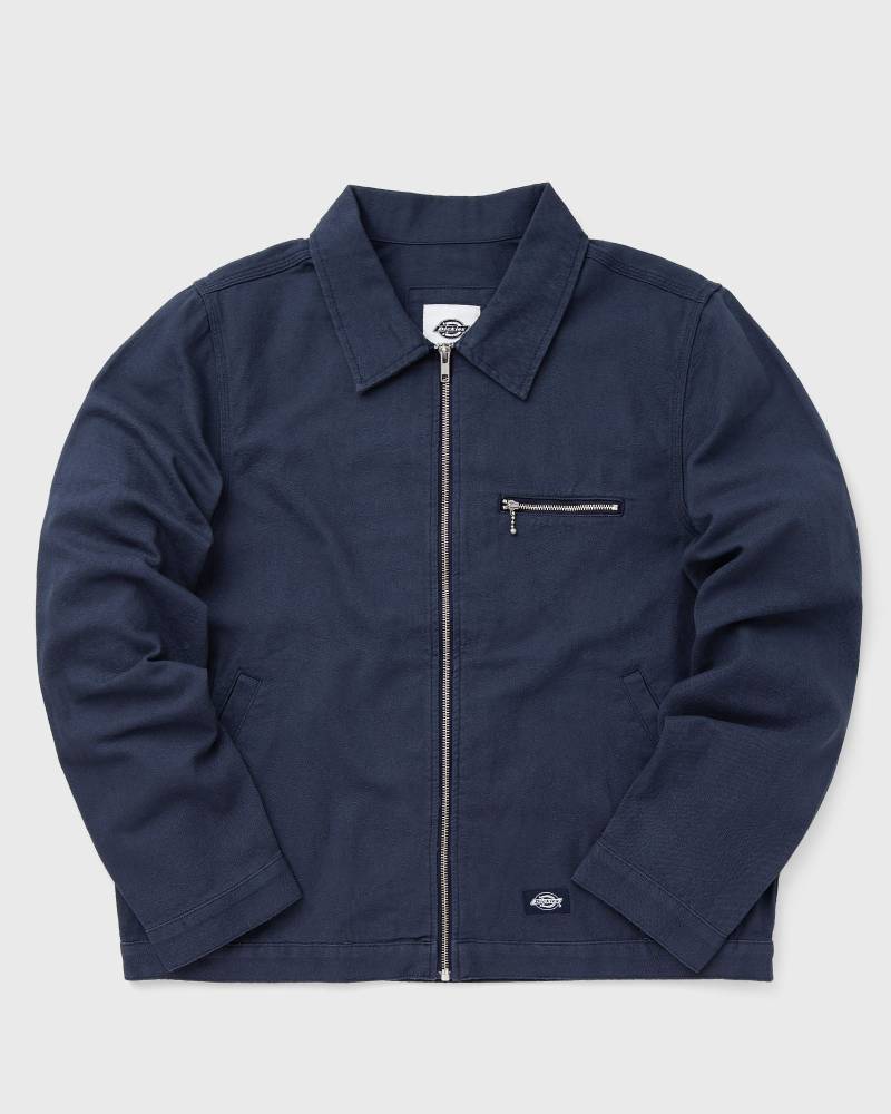 DICKIES TONAL JACQUARD PAINTERS JACKET men Overshirts blue in Größe:M von DICKIES