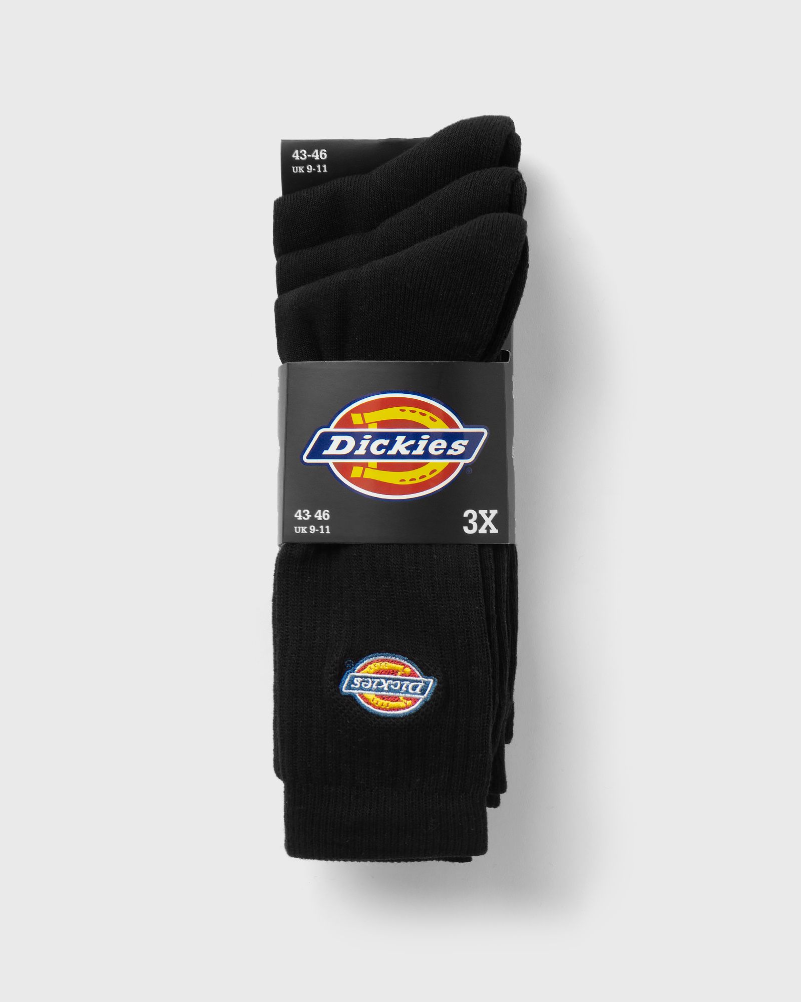 DICKIES VALLEY GROVE SOCKS (3-PACK) men Socks black in Größe:EU 42-46 von DICKIES