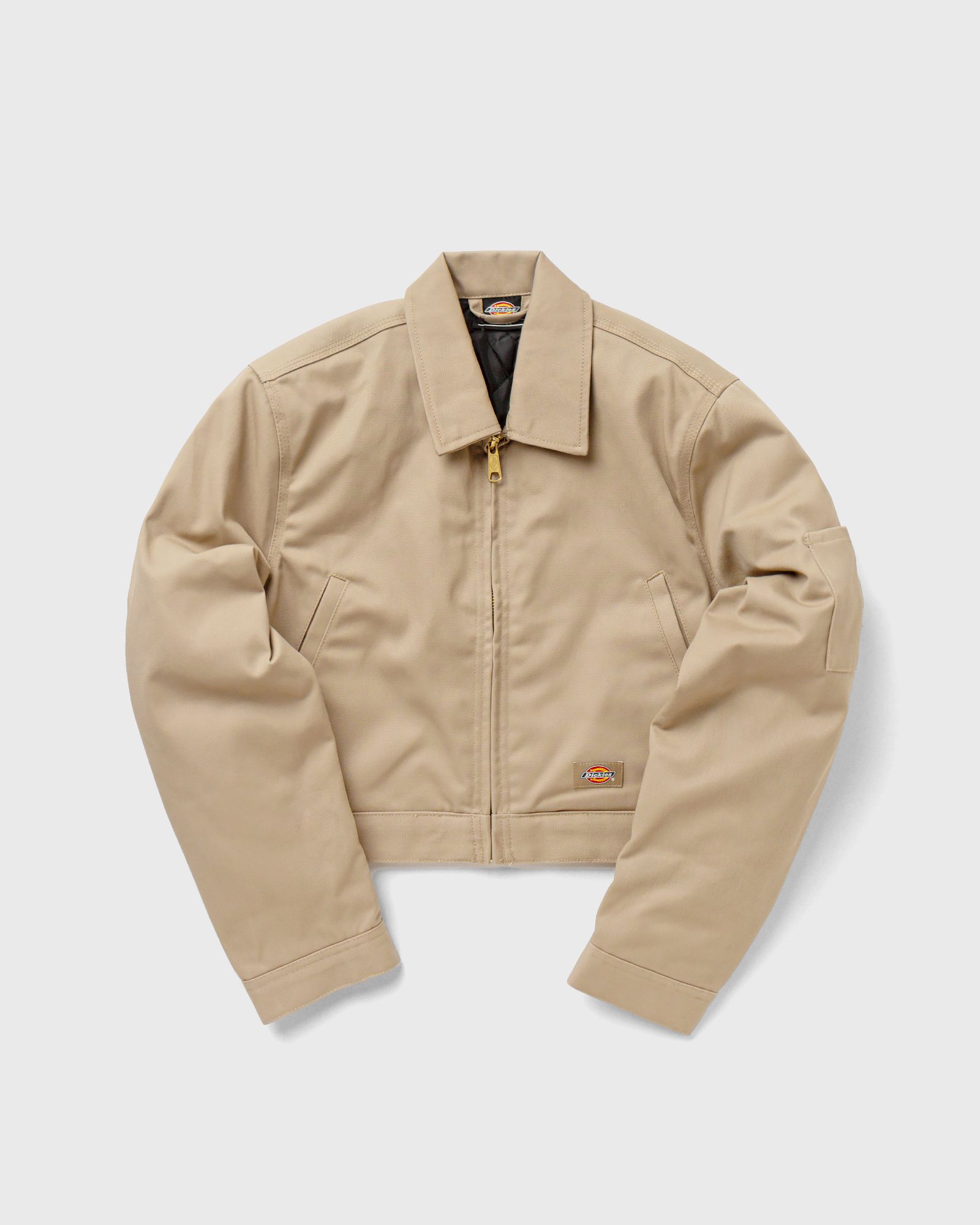 DICKIES WMNS LINED EISENHOWER CROPPED REC JACKET women College Jackets brown in Größe:L von DICKIES