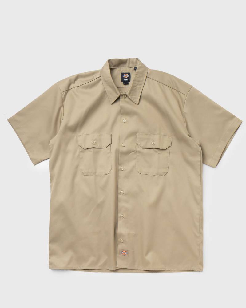 DICKIES WORK SHIRT S/S REC men Shortsleeves beige in Größe:XXL DICKIES WORK SHIRT S/S REC men Shortsleeves beige in Größe:XXL von DICKIES