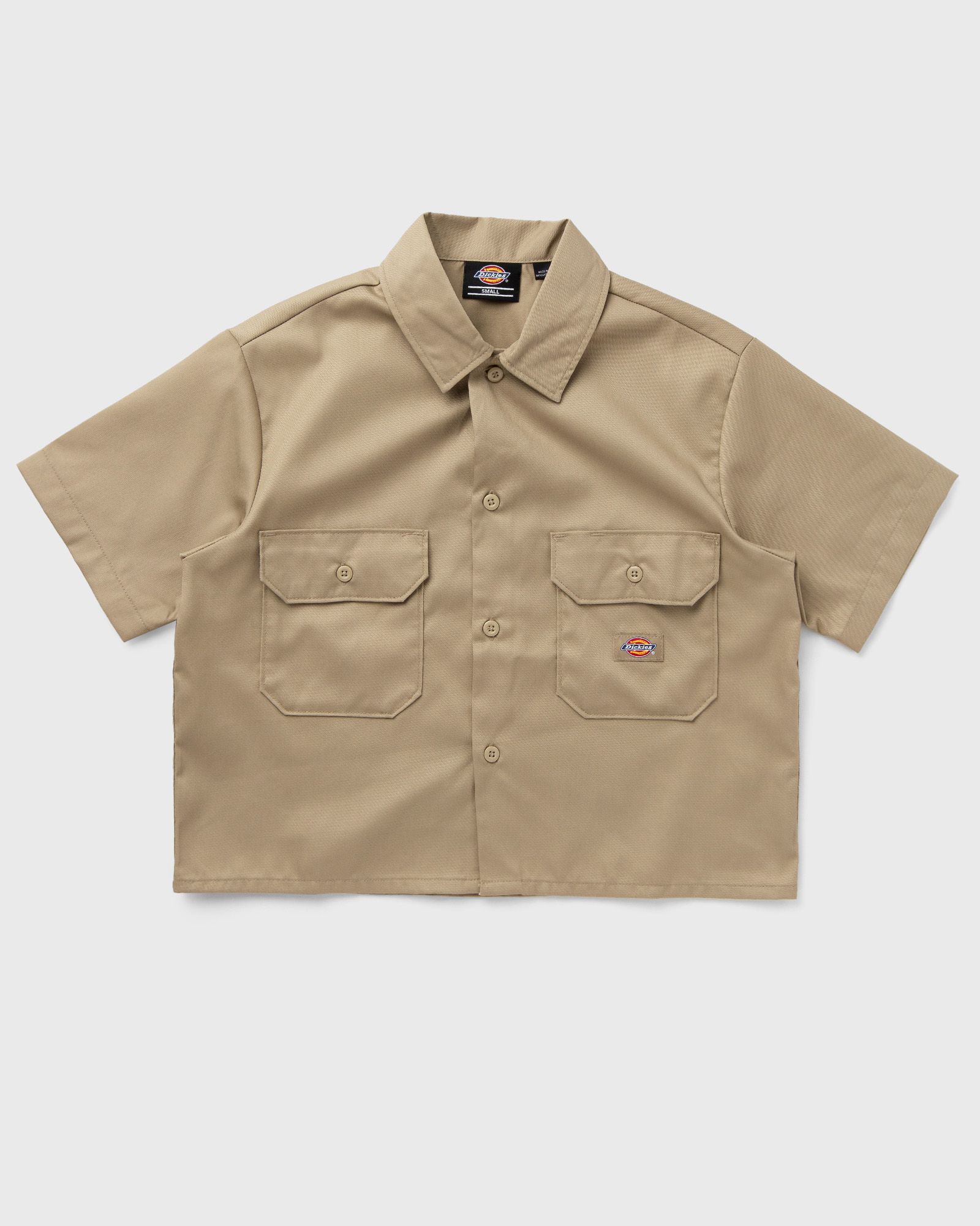 DICKIES WORK SHIRT SS W REC women Shirts & Blouses beige in Größe:S von DICKIES