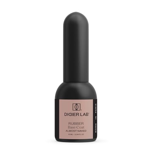 Didier Lab - Premium Rubber Base Gel Almost Naked 10ml - LED UV Nagellack Nude - Unterlack für Nägel - Gel Nail Polish - Base Coat UV Gel Nagellack Nudetöne - UV Lack für Maniküre - Gel Nägel von DIDIER LAB