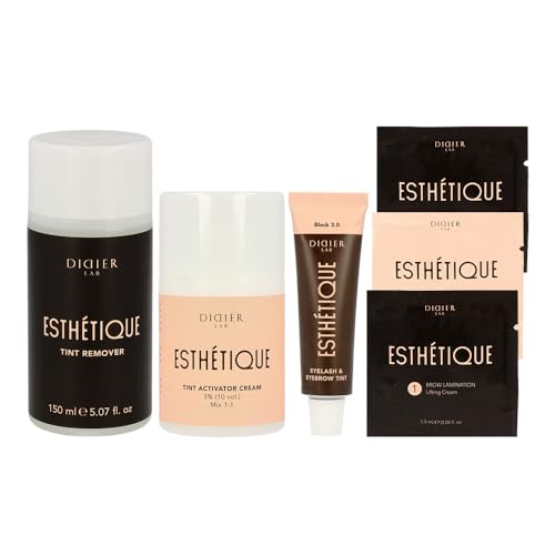SET Tint remover Tint activator Eyebrow Tint Black Brow Lamination SET Tint remover Tint activator Eyebrow Tint Black Brow Lamination von DIDIER LAB