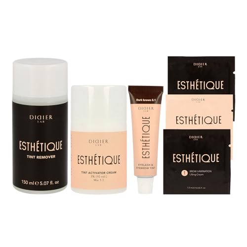SET 6 Tint removeR Tint activator Eyebrow Tint Dark Brown Brow Lamination DIDIER LAB Augenbrauen und Wimpernfarbe + Brow Lifting Set – Dunkelbraune Farbe – 3 % Entwickler – Farbentferner – SET 6 Tint removeR Tint activator Eyebrow Tint Dark Brown Brow Lamination DIDIER LAB Augenbrauen und Wimpernfarbe + Brow Lifting Set – Dunkelbraune Farbe – 3 % Entwickler – Farbentferner – von DIDIER LAB