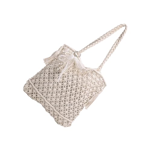 All-Matching-Handtasche für Damen, gewebte Umhängetasche, Urlaubsstile, Achselhöhle, weiblich, Achselhöhle, Retro, Strand, passende Handtasche für Damen, modische Achselhöhle, Strand, gewebte Schulter von DIDILLX