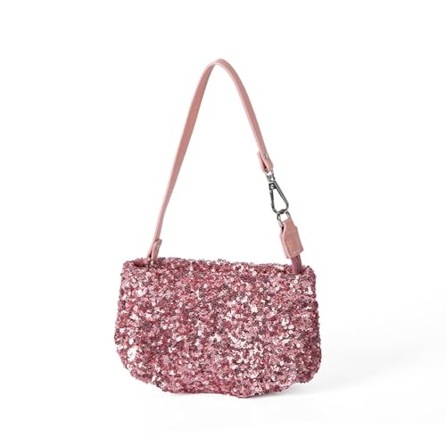 DIDILLX Damen Abend-Clutches Geldbörsen Pailletten Tasche Handtasche Kette Crossbody Schulter Trendy Achselgeschenke funkelnde Handtasche, a, One Size von DIDILLX