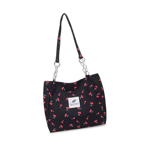 DIDILLX Stilvolle Umhängetasche mit Kette für Damen, große Kapazität, Handtasche, Unterarm-Geldbörse, geeignet für Pendler, Ausflüge und mehr Arbeitstasche, Schwarz , One Size DIDILLX Stilvolle Umhängetasche mit Kette für Damen, große Kapazität, Handtasche, Unterarm-Geldbörse, geeignet für Pendler, Ausflüge und mehr Arbeitstasche, Schwarz , One Size von DIDILLX