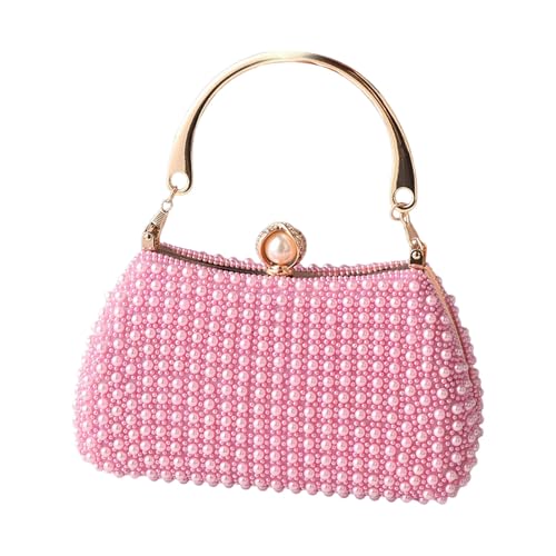 Modische Abendtasche, Umhängetasche, Umhängetasche mit Kunstperlen, für elegante Abendessen und besondere Anlässe, Abschlussbälle, Events, a, One Size von DIDILLX