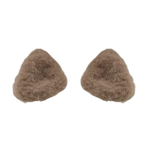 Modische Plüsch-Katzenohr-Haarspangen, weicher Plüsch, Katzenohr-Haarspangen, auffälliger Haarschmuck für alle Anlässe von DIDILLX