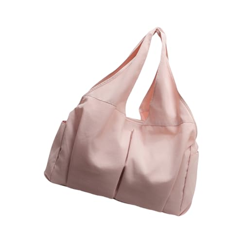 Stilvolle Damen-Schultertasche aus Nylon mit geräumigem Innenfutter, lässige Unterarmtasche, Handtasche für Fitnessstudio, Reisen und den täglichen Gebrauch, leichte Tragetasche, C, One Size Stilvolle Damen-Schultertasche aus Nylon mit geräumigem Innenfutter, lässige Unterarmtasche, Handtasche für Fitnessstudio, Reisen und den täglichen Gebrauch, leichte Tragetasche, C, One Size von DIDILLX