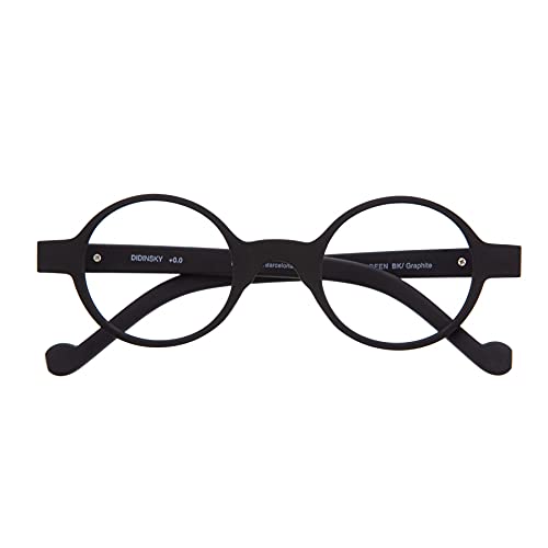 DIDINSKY Blaulichtfilter Brille für Damen und Herren. Blaufilter Brille mit Stärke oder ohne Sehstärke für Gaming oder PC, Blendschutzgläser - Hakone Screen (Graphite, 1, x) von DIDINSKY