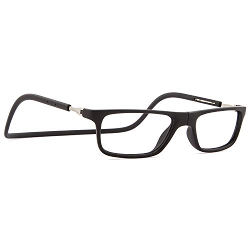 DIDINSKY FARADAY Presbyopie-Brille mit Magnet und Blaulichtfilter, magnetische Lesebrille für Damen und Herren, blendfreie Gläser, 8 Farben und 5 Graduierungen, Graphitsquare, 3 von DIDINSKY