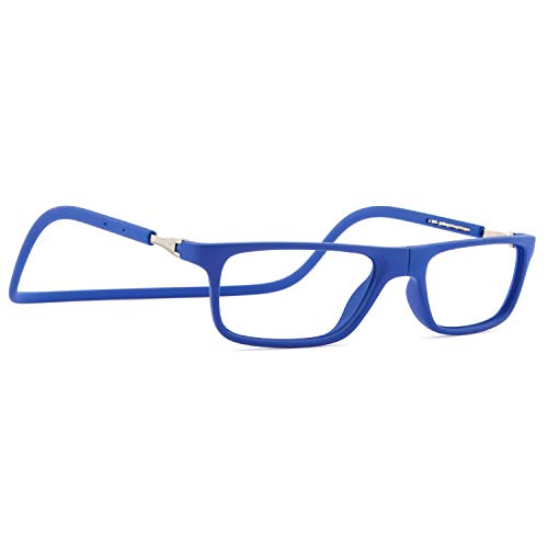 DIDINSKY FARADAY Presbyopie-Brille mit Magnet und Blaulichtfilter, magnetische Lesebrille für Damen und Herren, blendfreie Gläser, 8 Farben und 5 Graduierungen, Kleinsquare, 2.5 von DIDINSKY