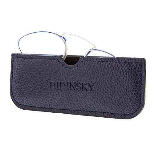 DIDINSKY Lesebrille für Damen und Herren Randlose. Blaulicht das Computerleser blockiert. Unzerbrechliche Anti-Glare-Brille im Taschenformat. Blue +1.0 - HERMITAGE BUTTERFLY von DIDINSKY